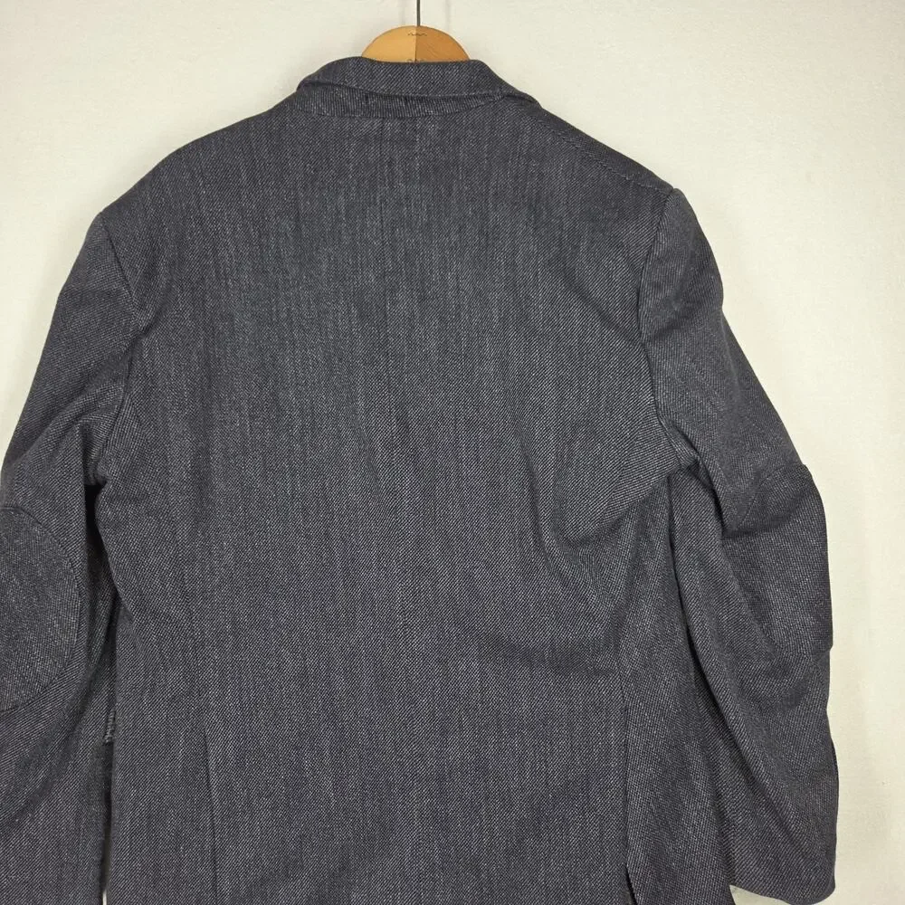 Joseph Abboud Sport Coat Blazer Jacket Mens Gray 42 Gray Slim Fit Business Work